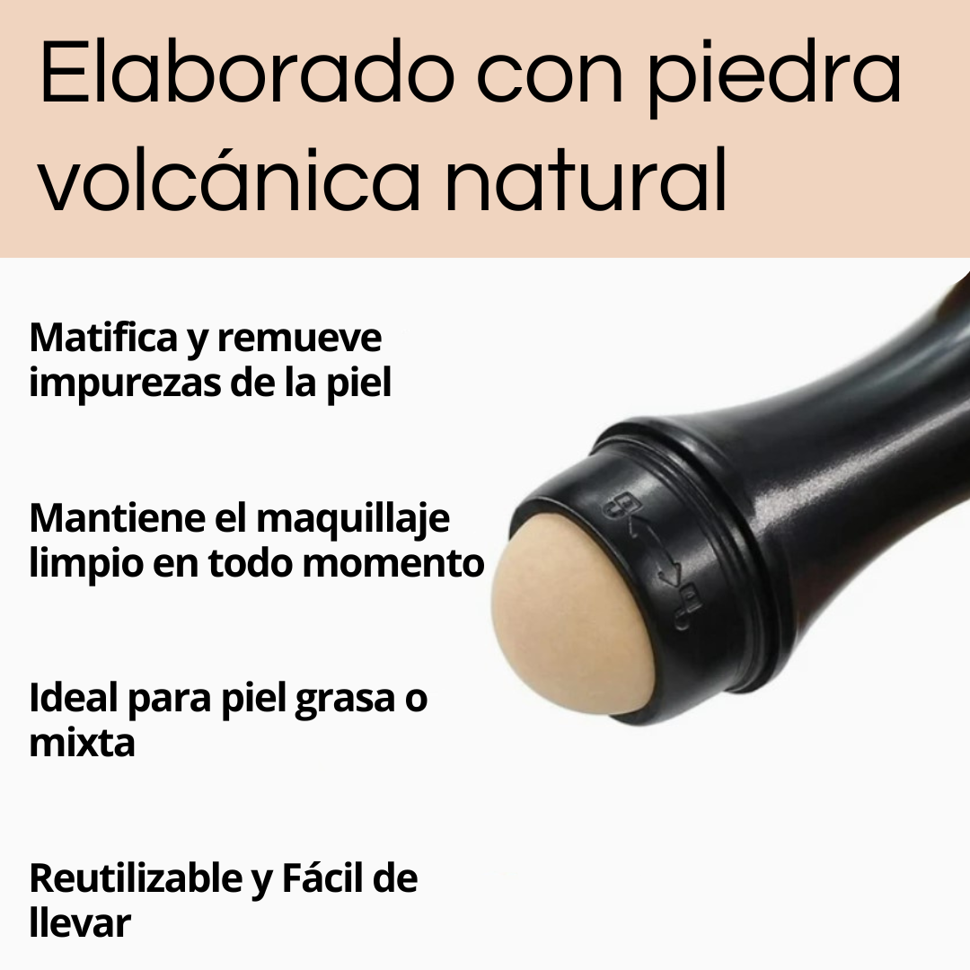 Rodillo Facial Matificador