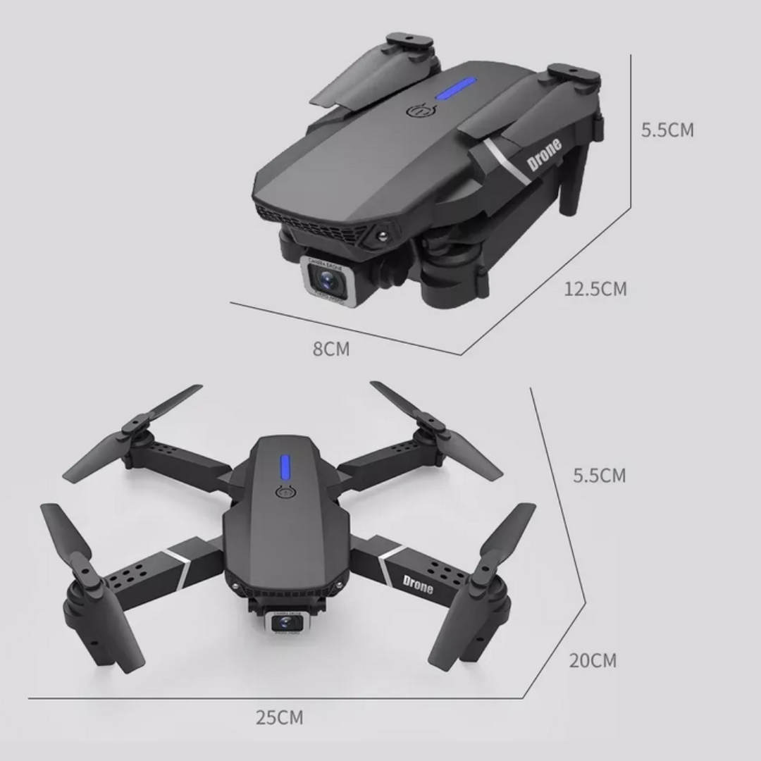 Dron con doble cámara 4k Ultra