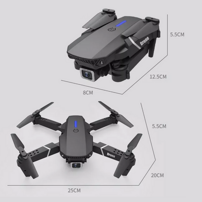 Dron con doble cámara 4k Ultra