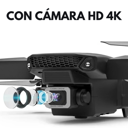 Dron con doble cámara 4k Ultra